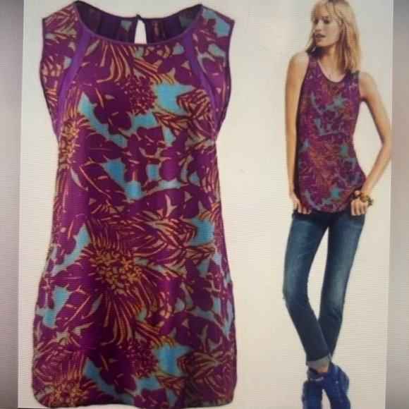 CAbi Tops - CAbi #243 Palm Grass Top Size Medium